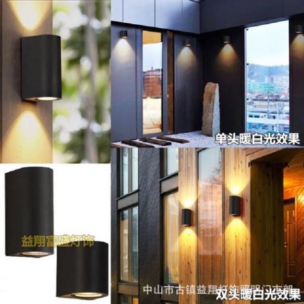 Đèn tường led, đèn gắn tường, đèn rọi, đèn tô điểm gắn tường, đèn decor, đèn soi 2 đầu DT