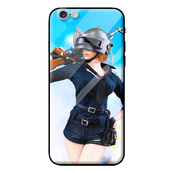 Ốp kính cường lực cho iPhone 6 Plus mẫu GAME PUP 8 - Hàng chính hãng