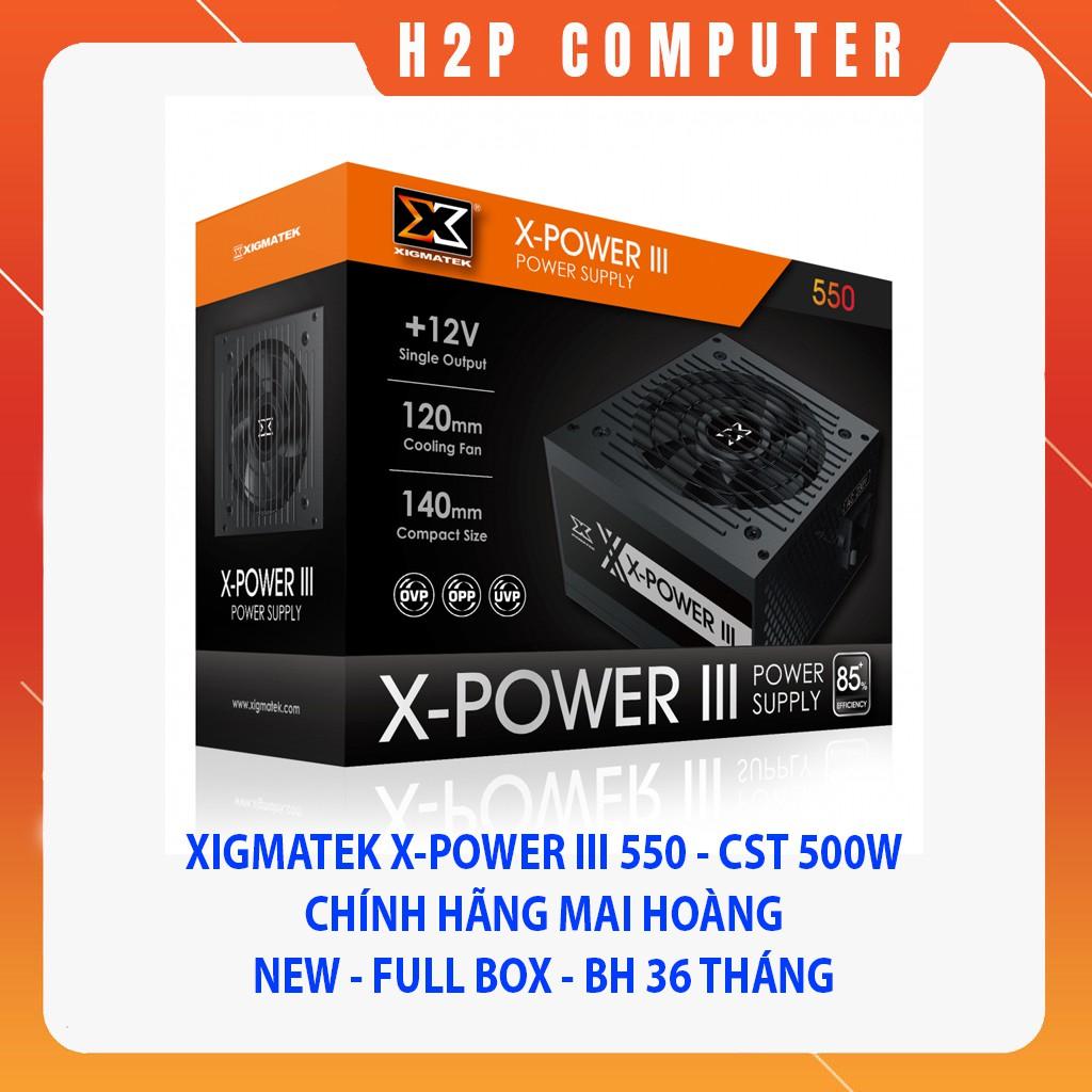 Nguồn Xigmatek X-Power II 550 - Hàng Chính Hãng