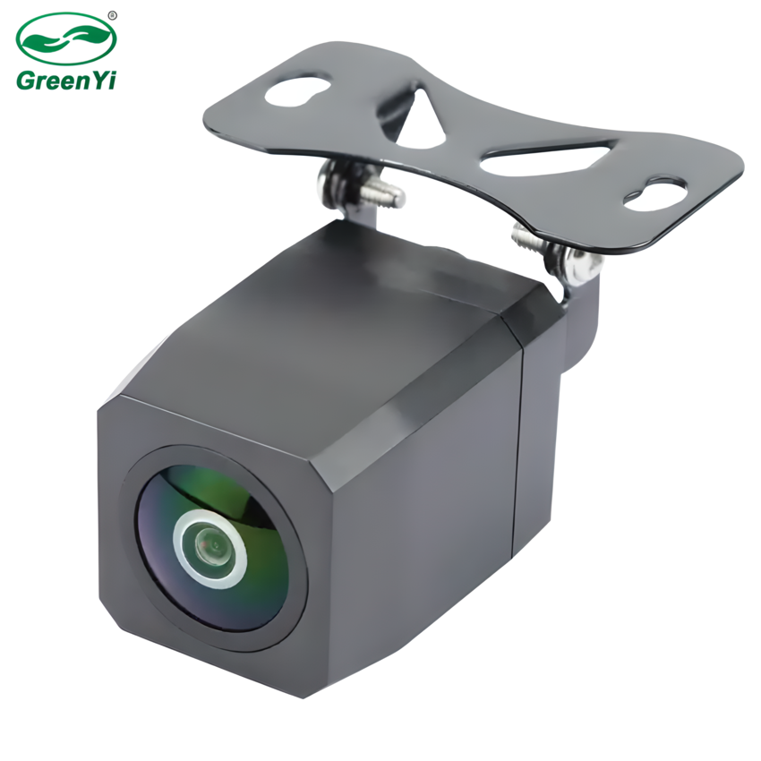 Camera lùi phát hiện cảnh báo người đi bộ và phương tiện giao thông thương hiệu GreenYi AHD AIC816 1080P, ADAS, AI - Hàng Chính Hãng