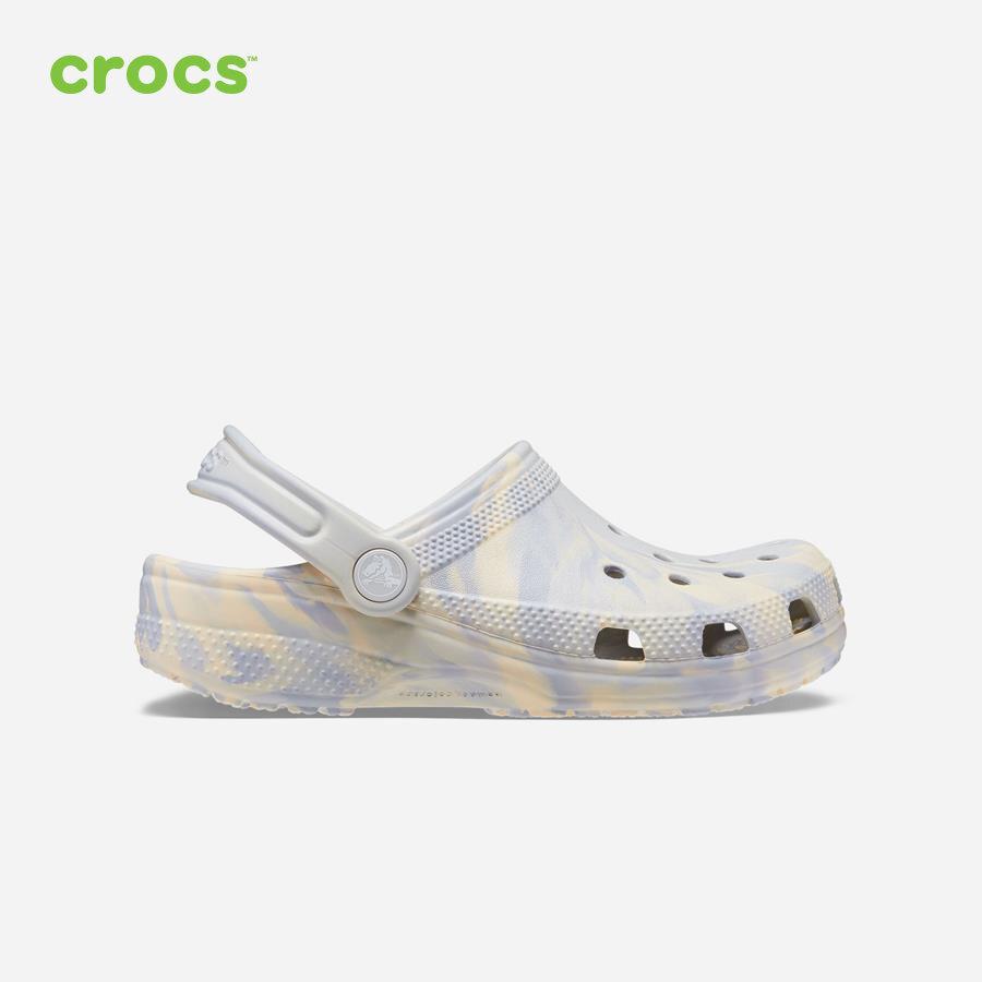 Giày nhựa trẻ em Crocs Toddler Classic Marbled - 206838-1FS