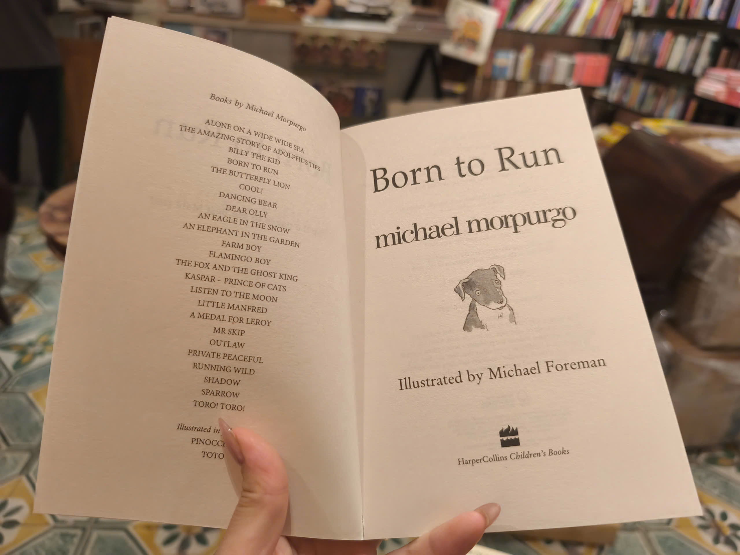 Born to Run by Michael Morpurgo - Children Story book in English - Sách Ngoại Văn Nhập Khẩu