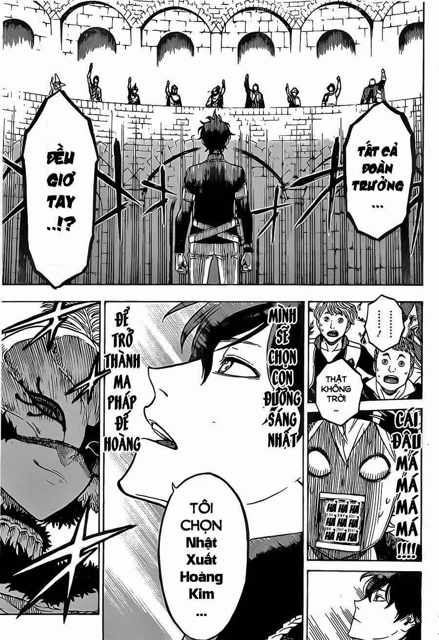 black clover - pháp sư không phép thuật chapter 3 7