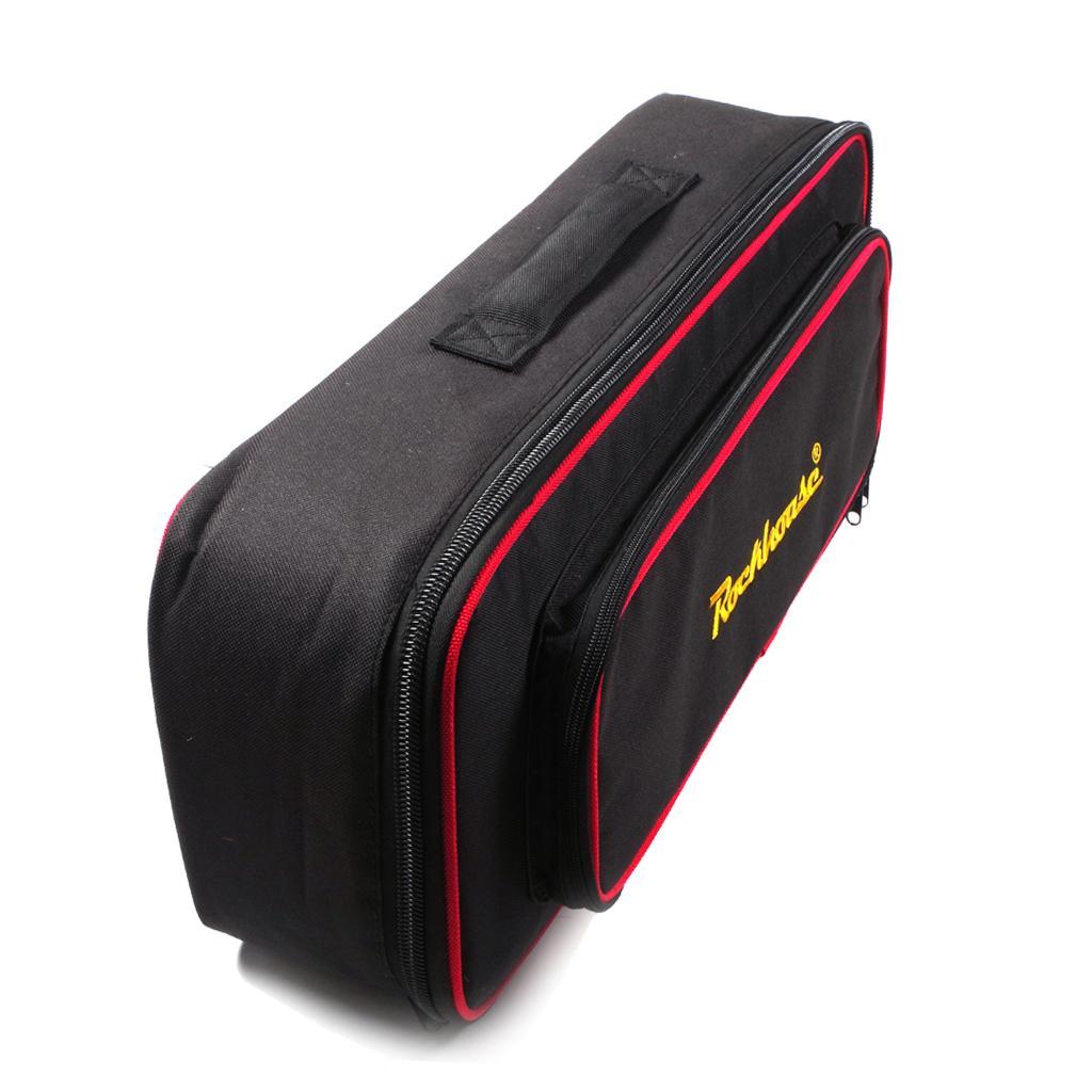 Guitar Effects Pedal Board Bag Padded Utility Pedalboard Storage Holder Case