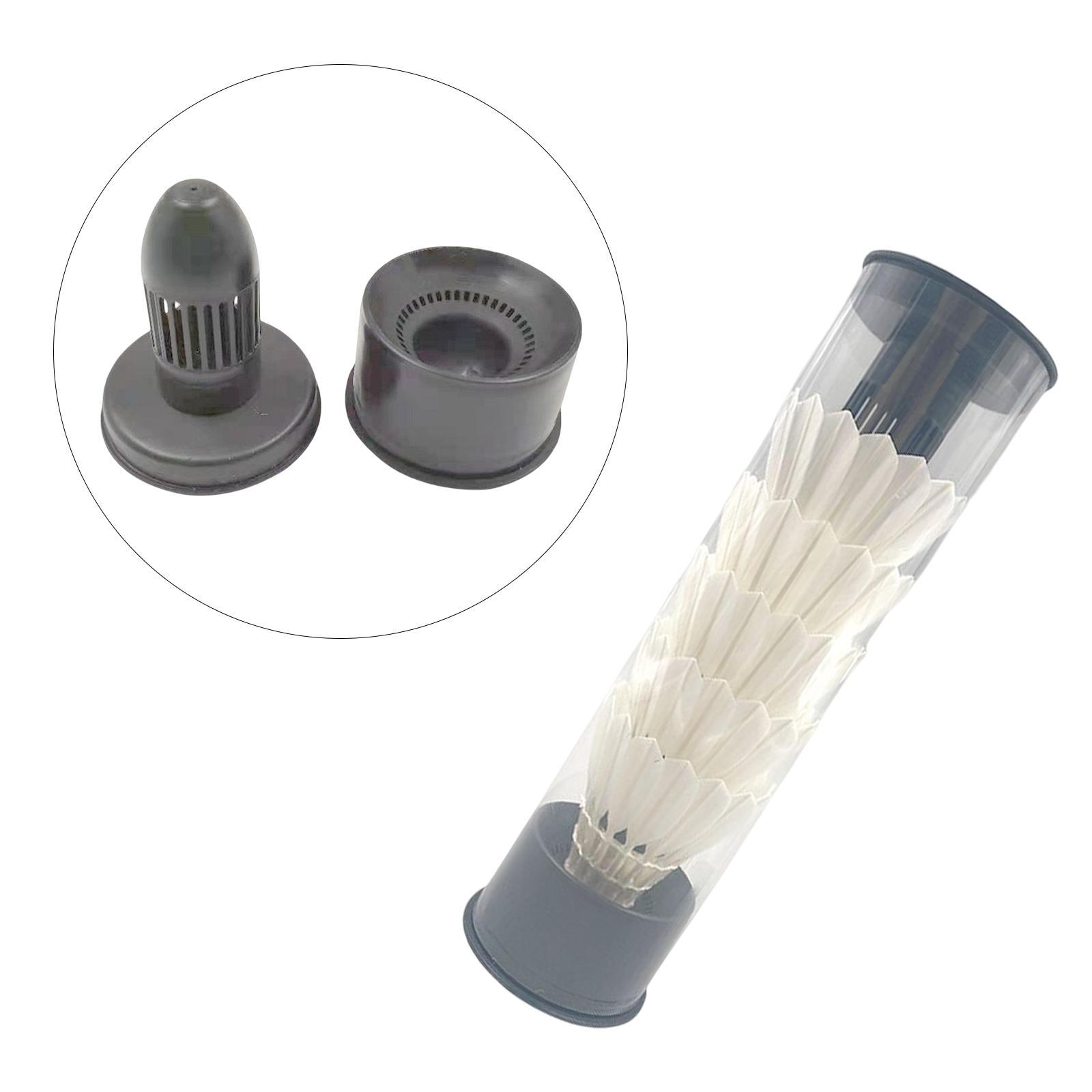 Feather Shuttlecock Humidifier Shuttlecocks Badminton Storage Tube Cover