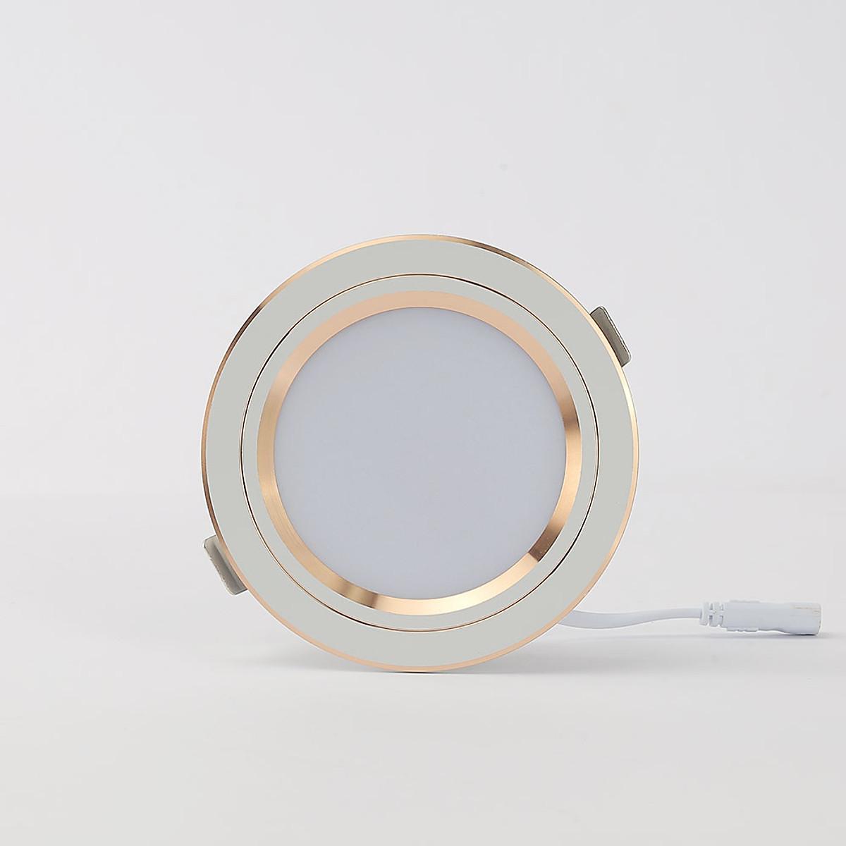 Đèn LED âm trần downlight đổi màu 110/10W vỏ nhôm đúc chính hãng Rạng Đông Model: AT20 ĐM 110/10W