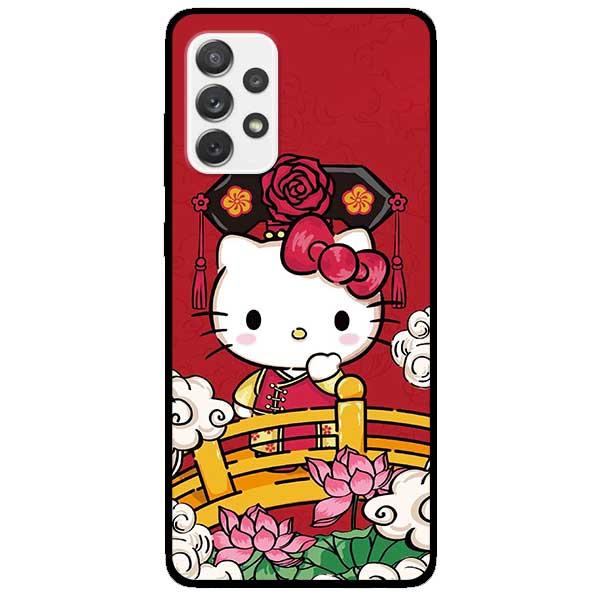 Ốp lưng dành cho Samsung Galaxy A32 / A52 / A52s / A72 - Mèo Kity Trung Hoa