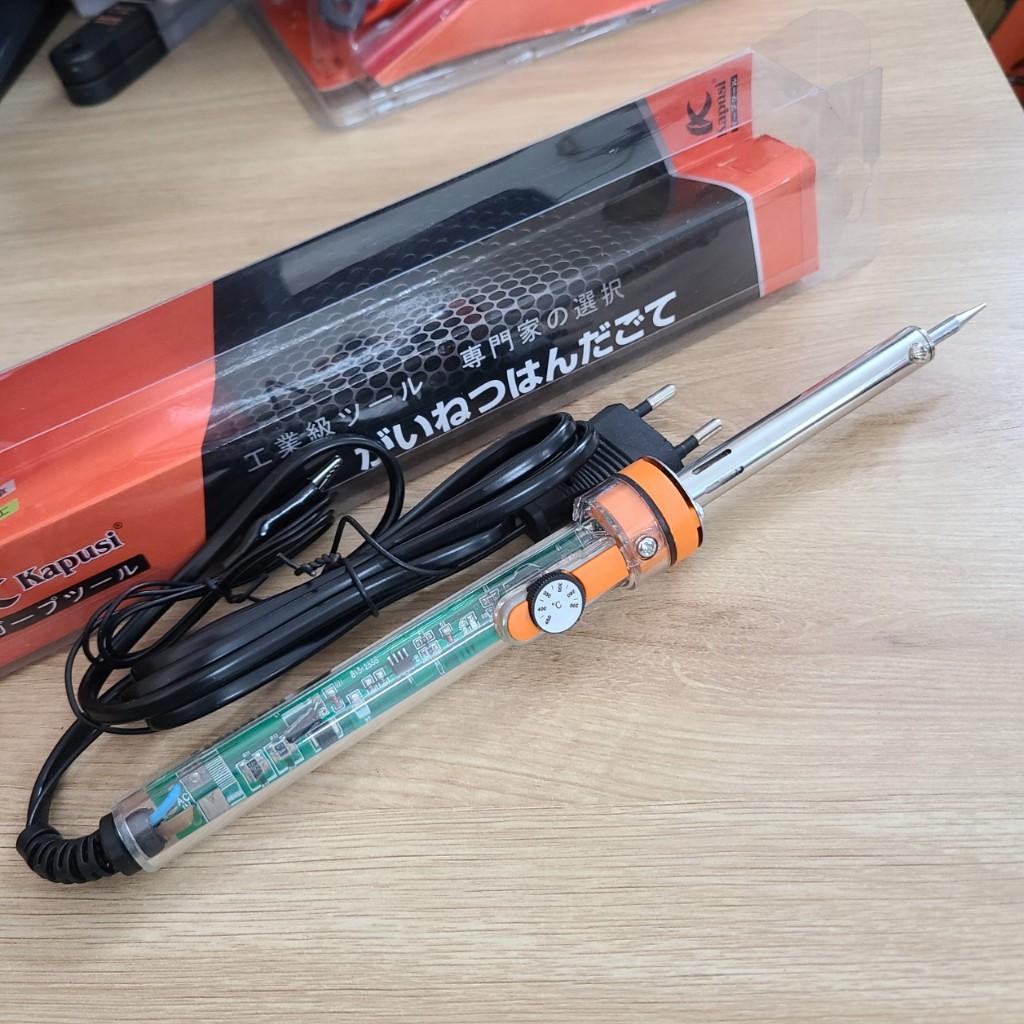 Mỏ Hàn Thiếc Kapusi Japan Cao Cấp – 50W / 80W / 80W Có Núm Điều Chỉnh Nhiệt – Lên Nhiệt Nhanh, Tay Cầm Cách Nhiệt