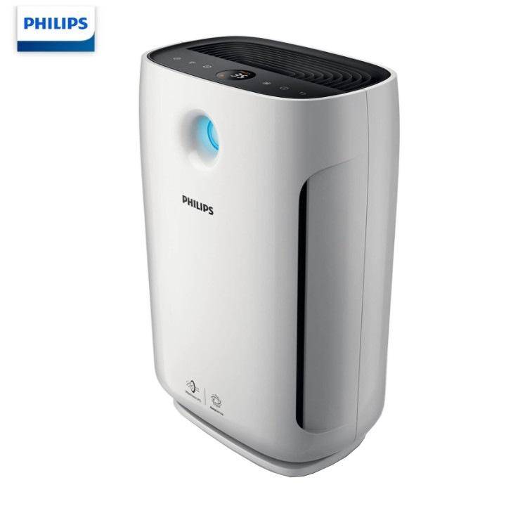 Máy lọc không khí trong nhà cao cấp thương hiệu Philips AC2886 Công suất 56W Cảm biến chất lượng không khí 4 màu diện tích 24㎡ -41㎡ - Hàng nhập khẩu