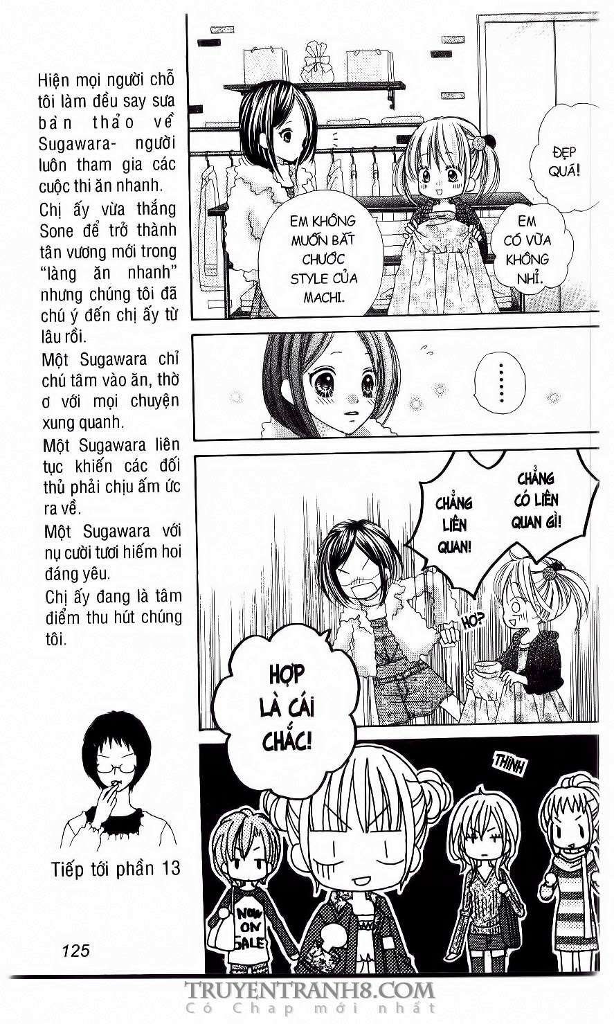 tiệm thời trang, love cotton chapter 17 10