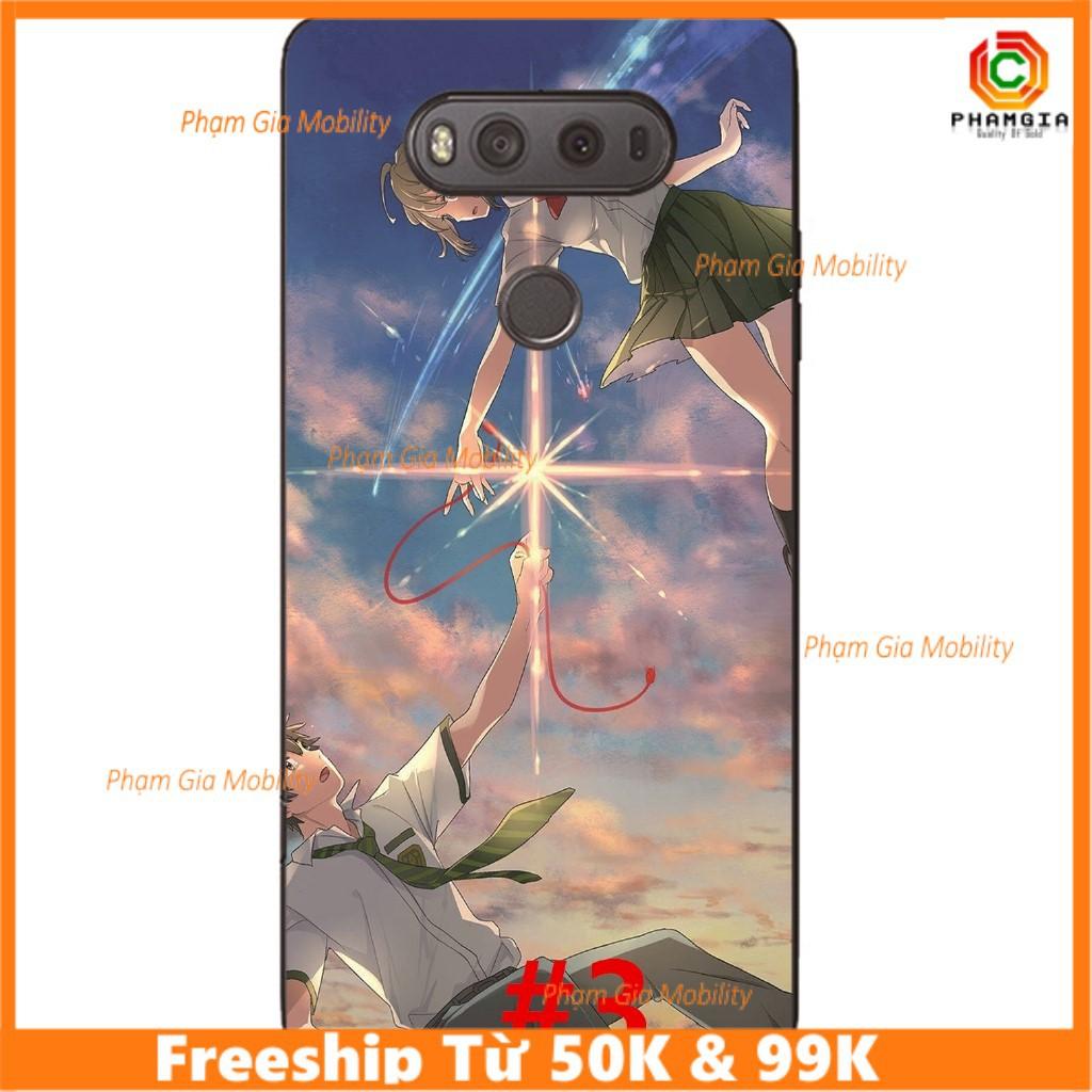 Ốp lưng điện thoại bằng TPU mềm hình hoạt hình Anime dành cho LG V40 V30 V20 V10