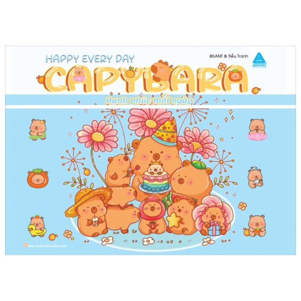 Sách Capybara Happy Everyday - Hạnh Phúc Mỗi Ngày ABBOOKS