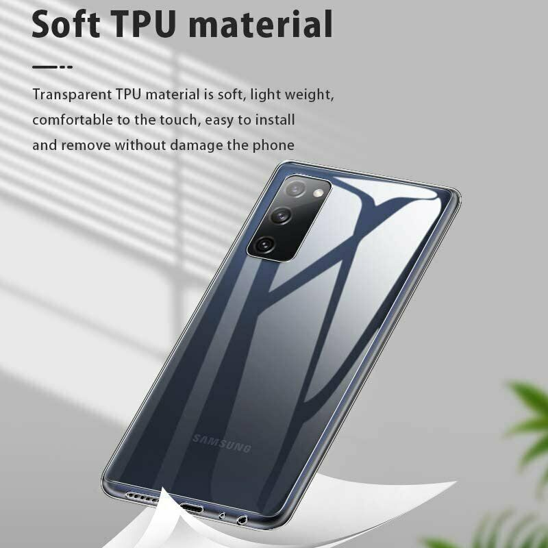 Hình ảnh Ốp lưng silicon dẻo trong suốt mỏng 0.6mm cho Samsung Galaxy S20 FE hiệu Ultra Thin độ trong tuyệt đối, chống trầy xước - Hàng nhập khẩu