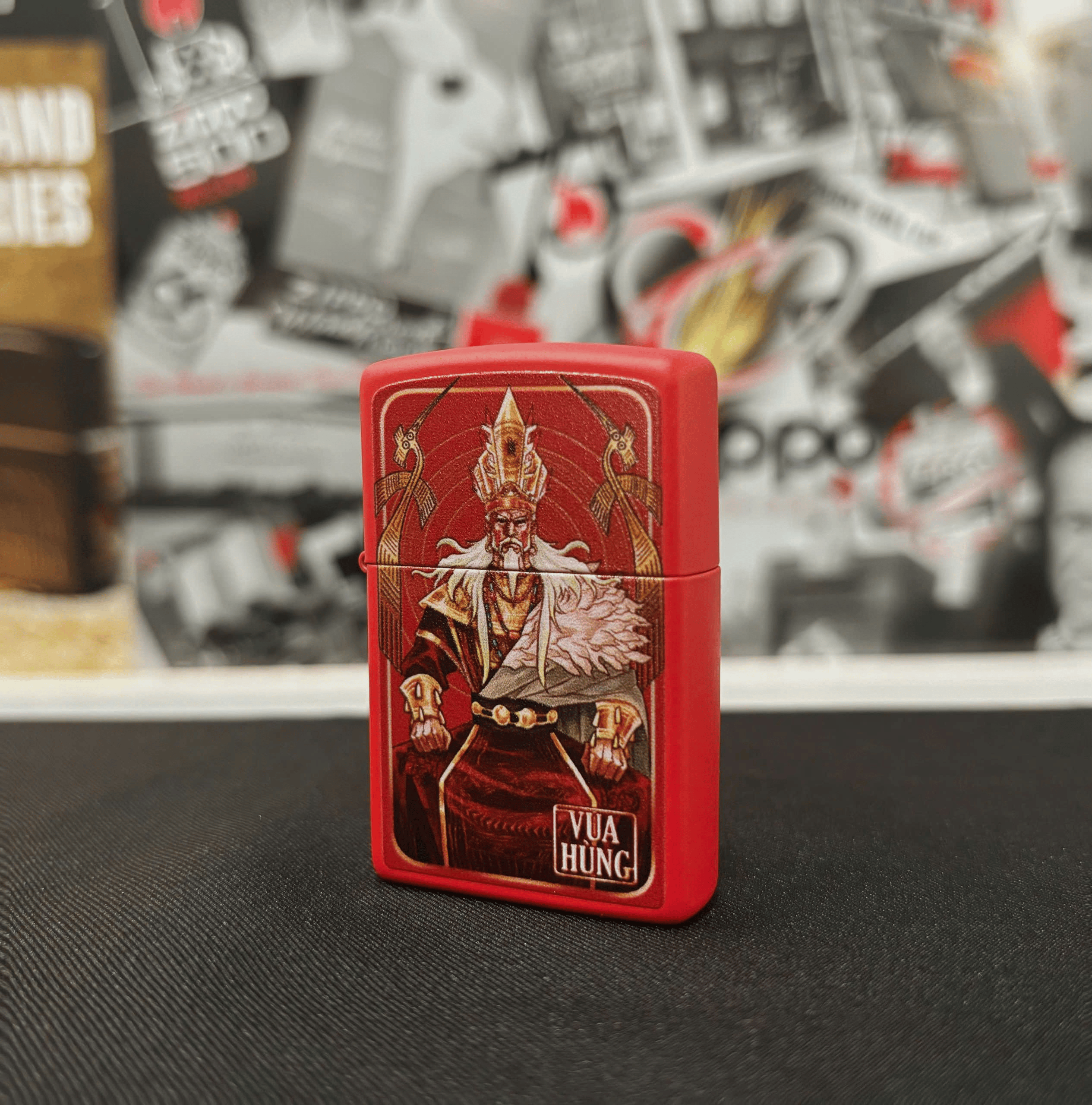 Zippo Hùng Vương bản Độc Quyền - Thiết kế mang đậm dấu ấn văn hóa Việt Nam - Hàng chính hãng 100%