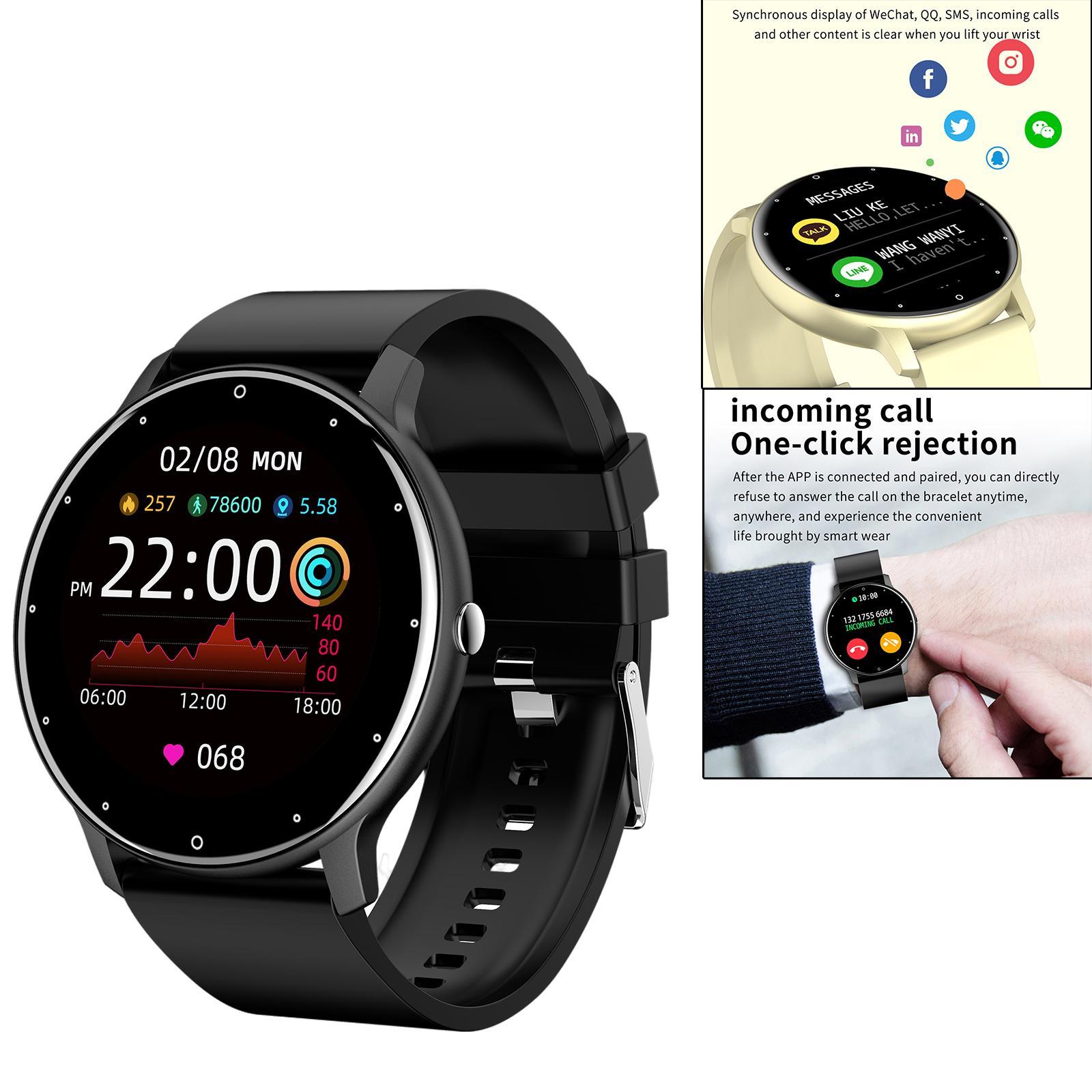 1.28 inch Zl02D Smart Watch Fitness  Stopwatch for Android iOS