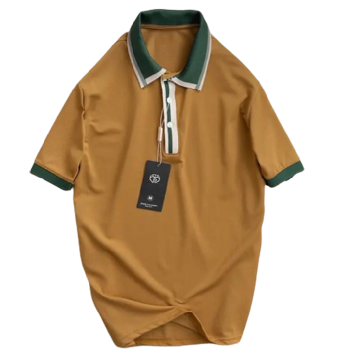 Áo thun polo nam có cổ tay ngắn vải thun cotton cao cấp thêu họa tiết skymen Fashion - ATN16