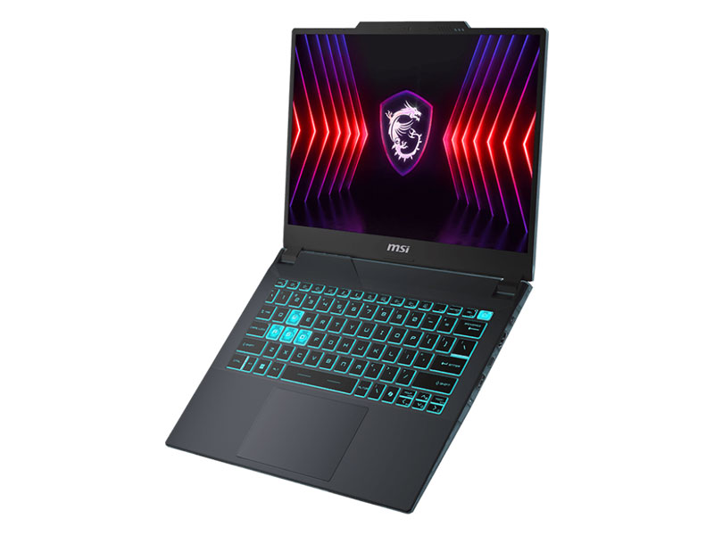 LAPTOP MSI CYBORG 14 A13VE-090VN (I7-13620H/512GB PCIE SSD/DDR5 8GB*2/RTX 4050,GDDR6 6GB/14&quot;16:10 FHD+144HZ/ WIN11/MÀU ĐEN) - HÀNG CHÍNH HÃNG