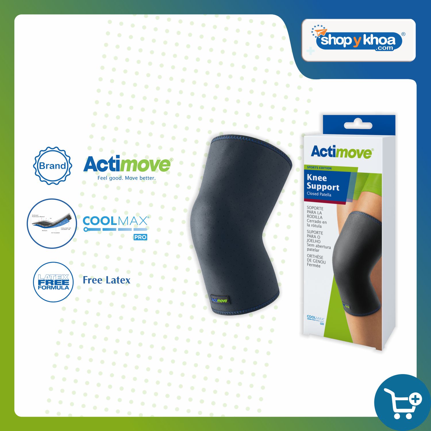 Bó gối thể thao 75586-SPO Actimove Knee Support (NEW