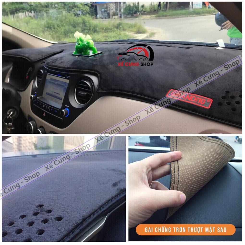 Thảm Taplo Da Vân Carbon Xe Vios Đời 2014-2022 Cao Cấp
