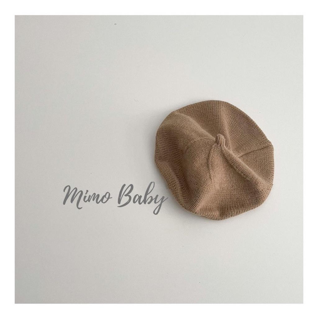 Mũ nồi len basic Style hàn quốc đáng yêu cho bé Mimo baby MN79