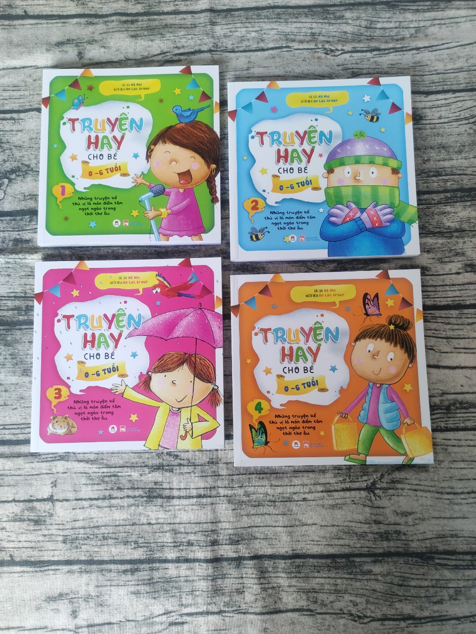 Combo Truyện Hay Cho Bé 0-6 Tuổi