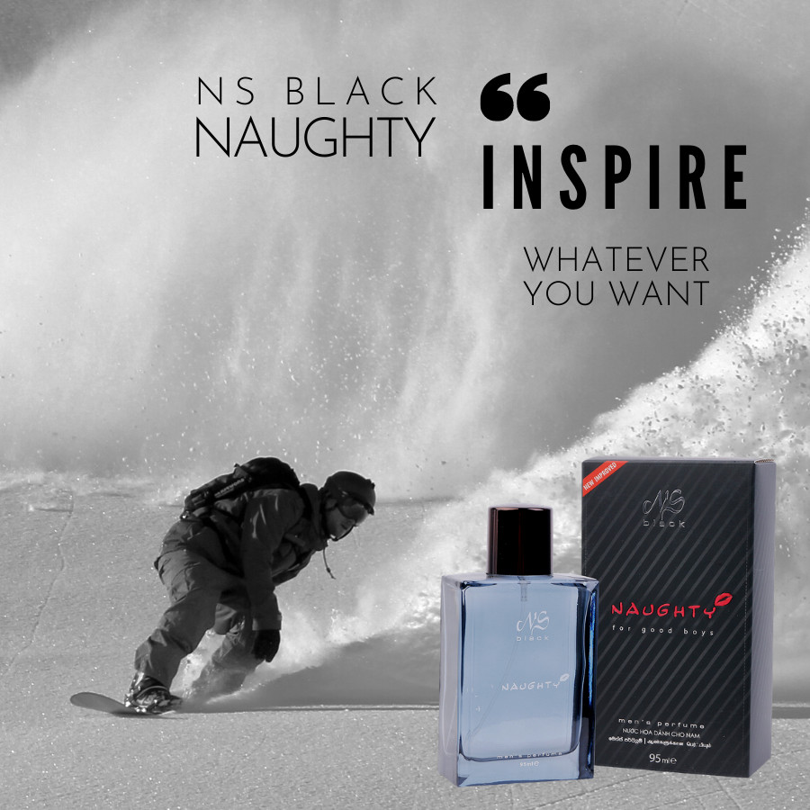 Nước hoa nam NS Black Naughty (For Good Boys) 95ml