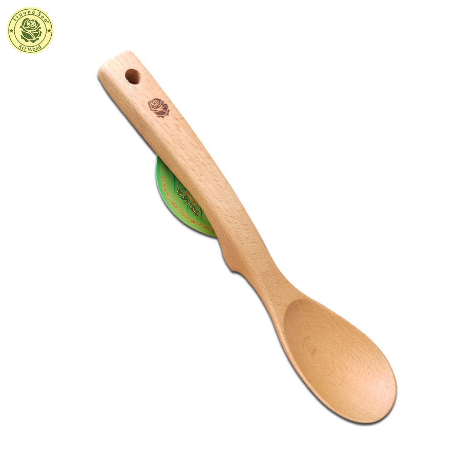 Muỗng Múc Canh Rau Có Đế Chân - Vá Gỗ TS03  - Đồ Gỗ Nhà Bếp Thương Hiệu Trường Sơn