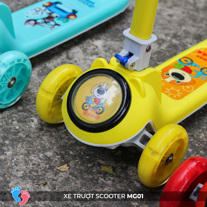 Xe trượt Scooter có đèn có nhạc BABY PLAZA MG01