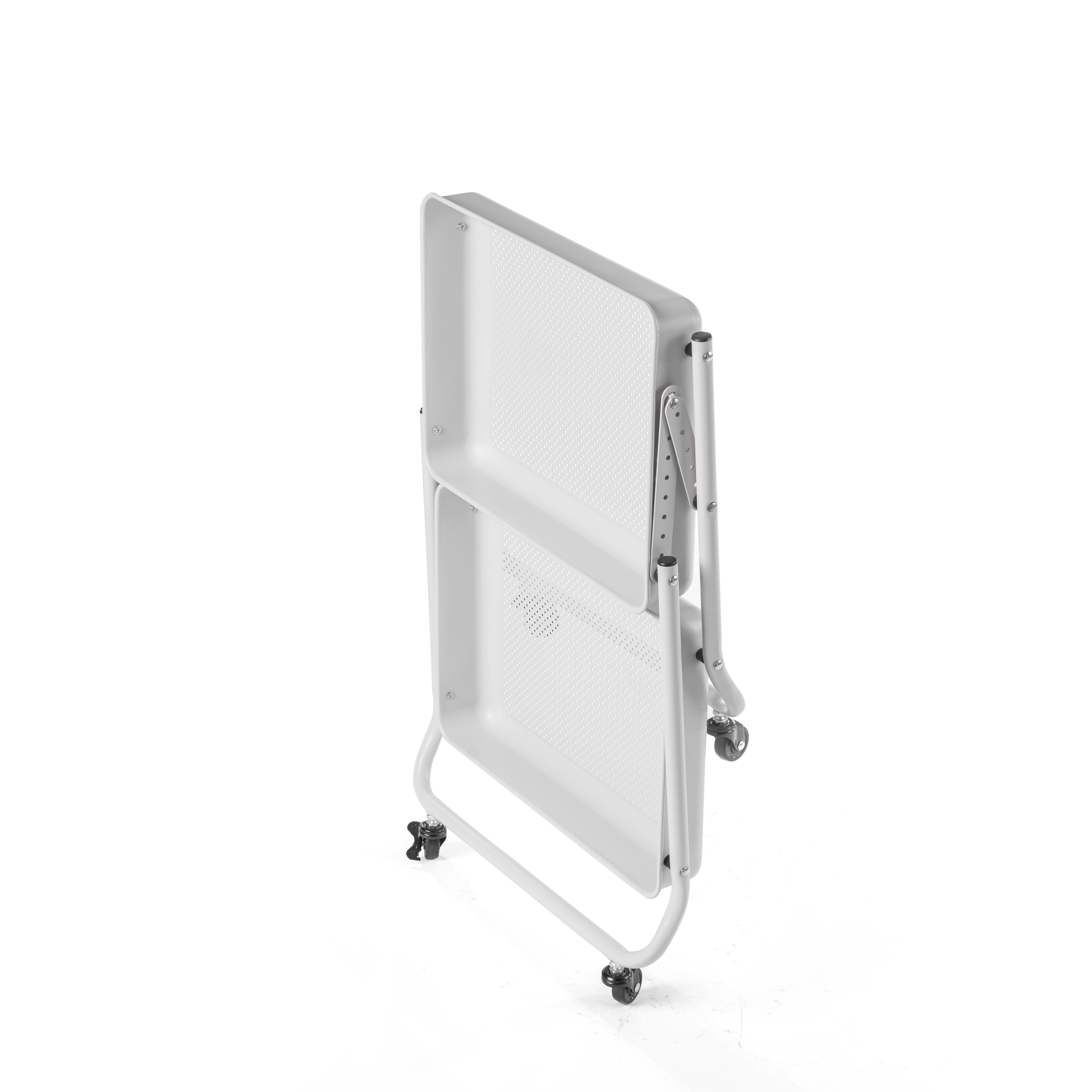 Kệ gấp gọn hai tầng có bánh xe-cobi home - NHẬP KHẨU CHÍNH HÃNG
