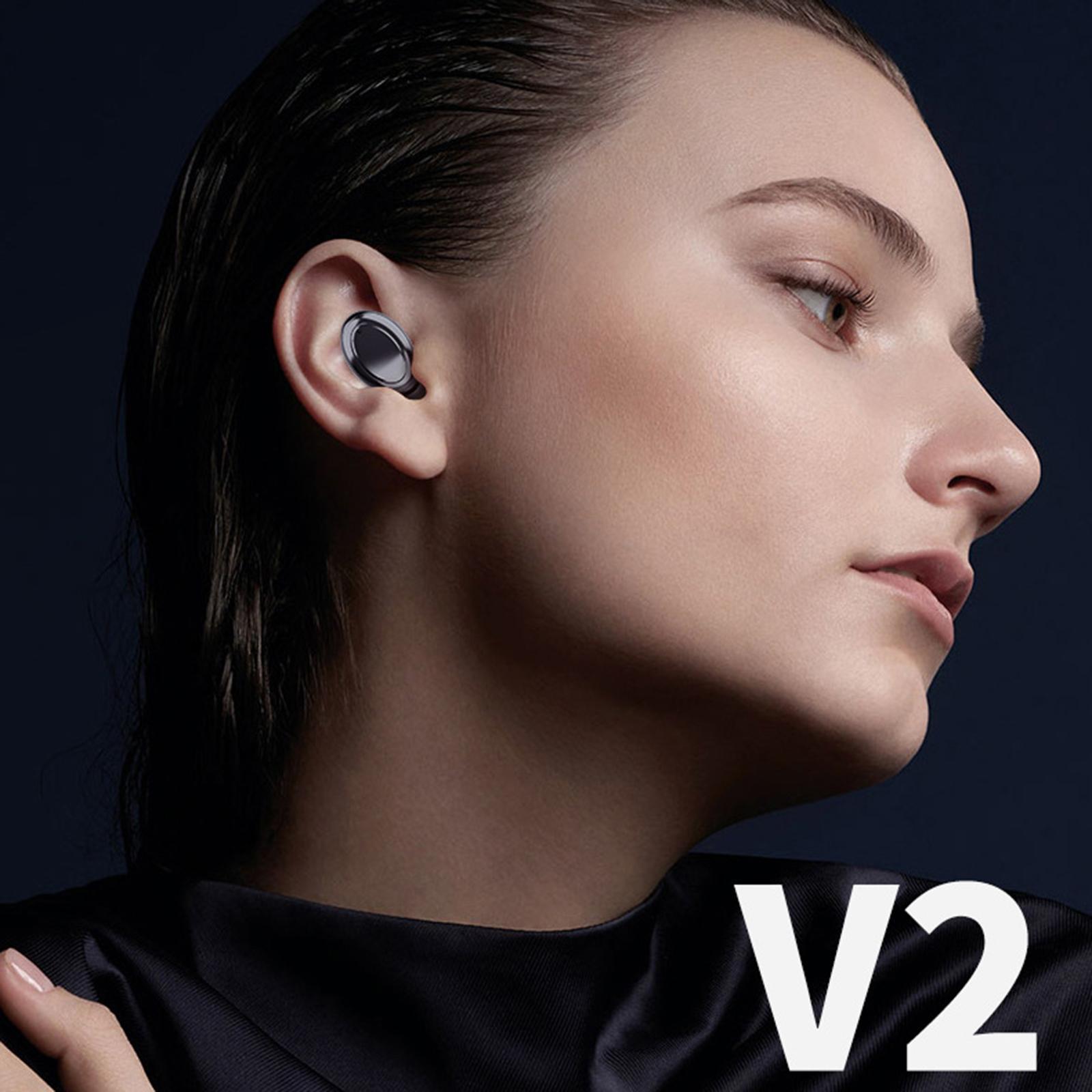 True Wireless Earbuds Bluetooth Headphones Waterproof IPX5 for Sport Work