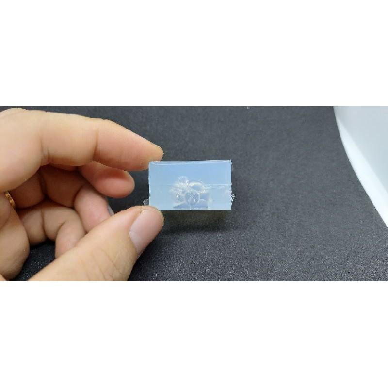 Khuôn silicon làm Keycap Sirius trong suốt.