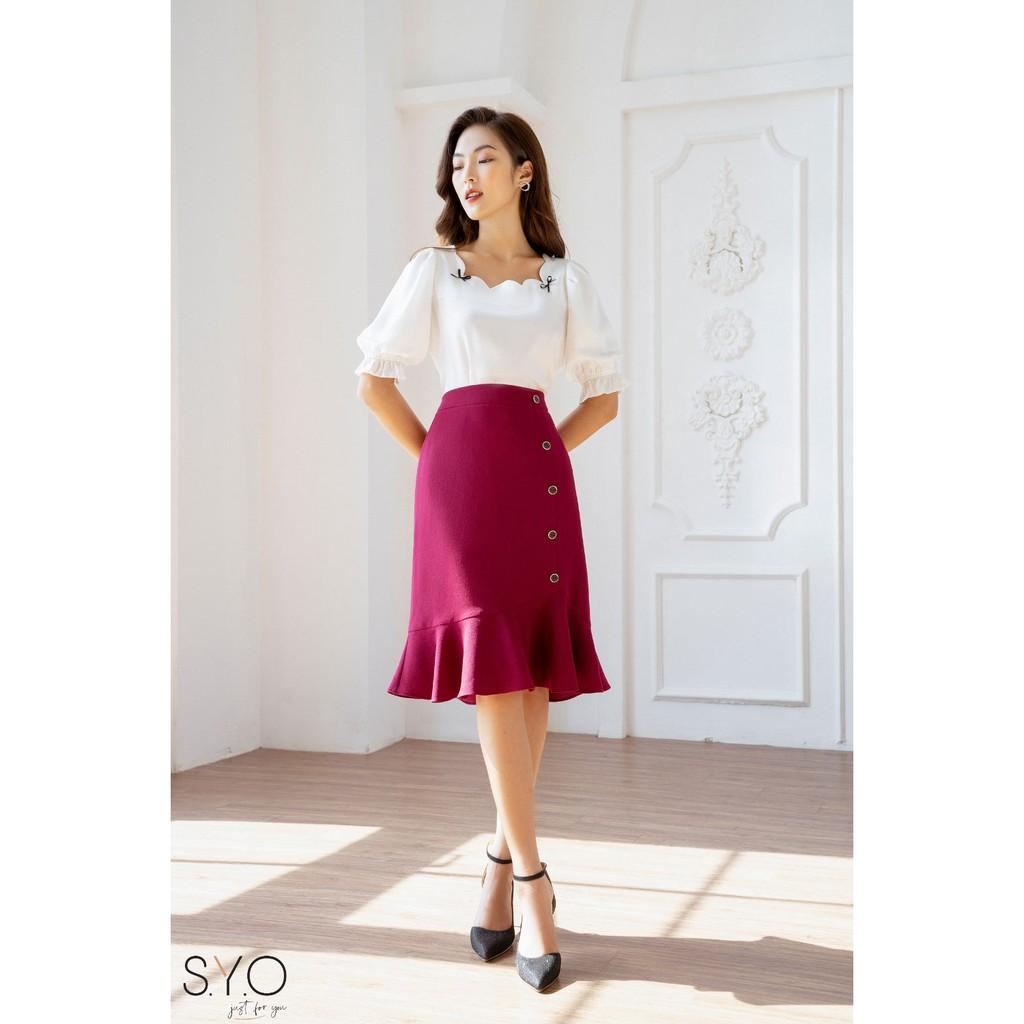 Chân Váy Gấu Bèo Đổ Anzu Skirt SYO V2820001