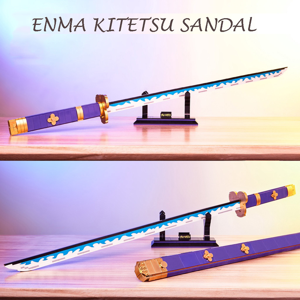 Đồ Chơi Lắp Ghép Xếp Hình Mô Hình Kiếm Enma Sword Của Zoro Trong Đảo Hải Tặc 1502 Với 936 Mảnh Ghép