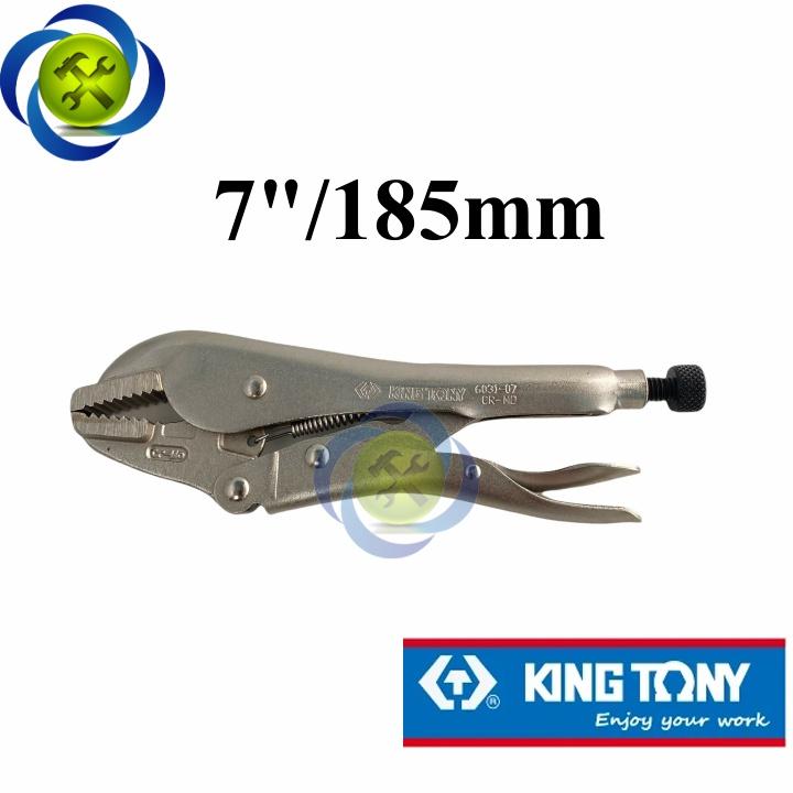 Kìm bấm chết 7 inch Kingtony 6031-07N mũi thẳng