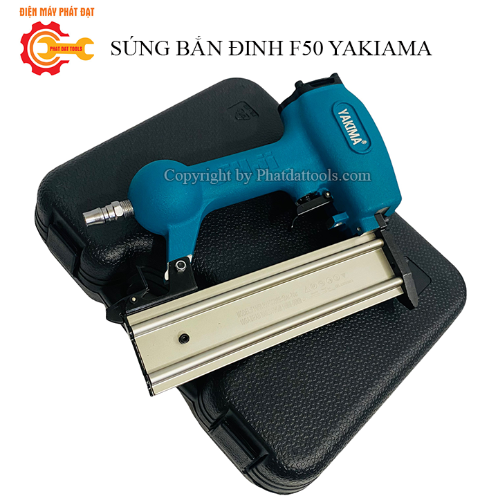 Súng Bắn Đinh Thẳng Dùng Hơi F50 YAKIMA-Đinh Dài Tối Đa 50mm