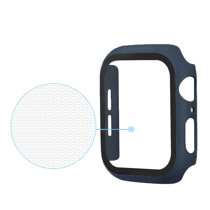 Ốp Case Thinfit &amp; Kính Cường Lực cho Apple Watch Series 7