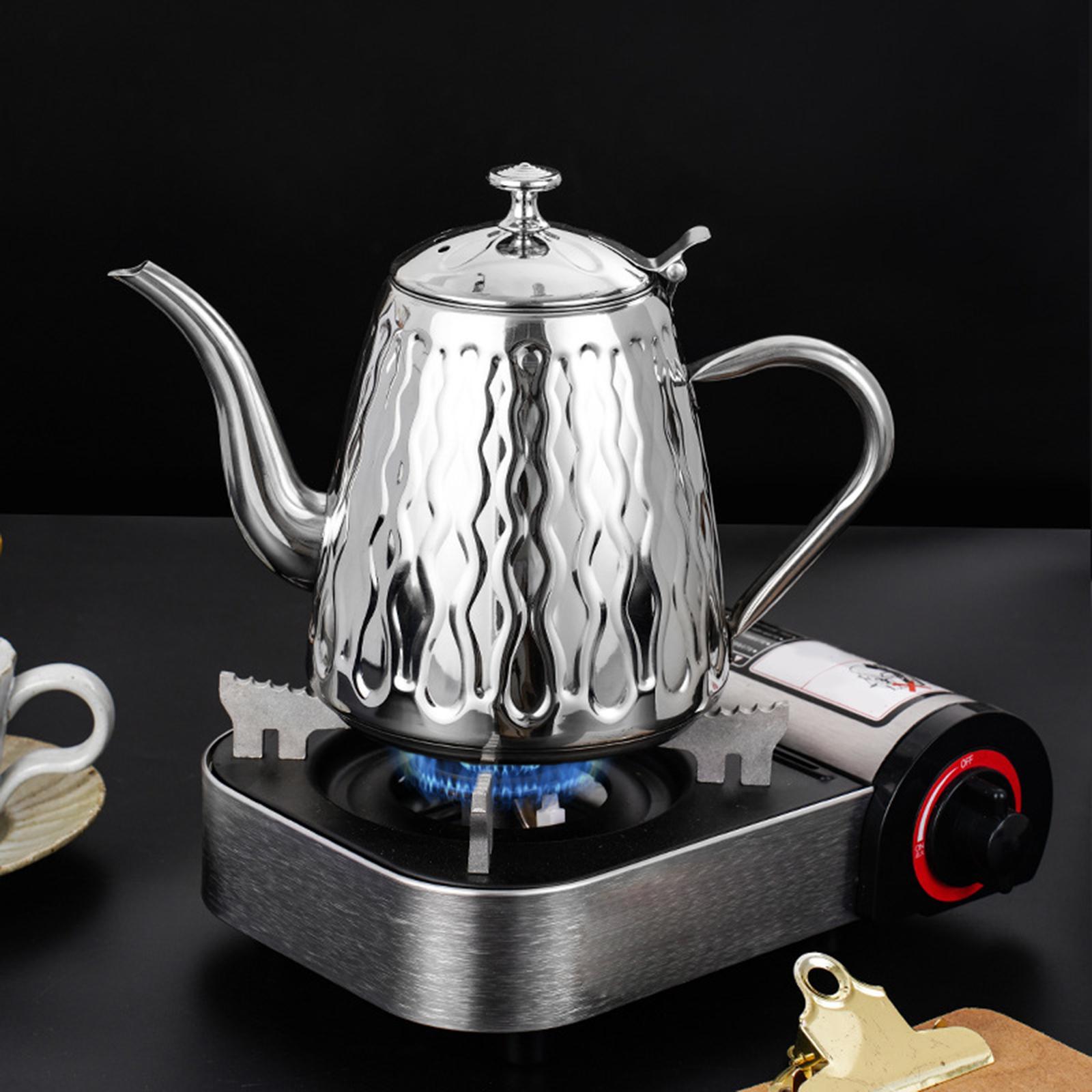 Tea Kettle Fast Heating Coffee Brewer Pot Tea Warmer for Induction Electric