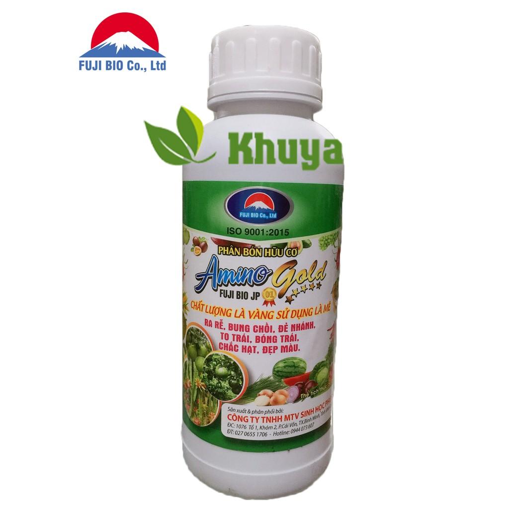 Phân bón hữu cơ Fuji Amino Gold 500ml dưỡng Rễ và Chồi