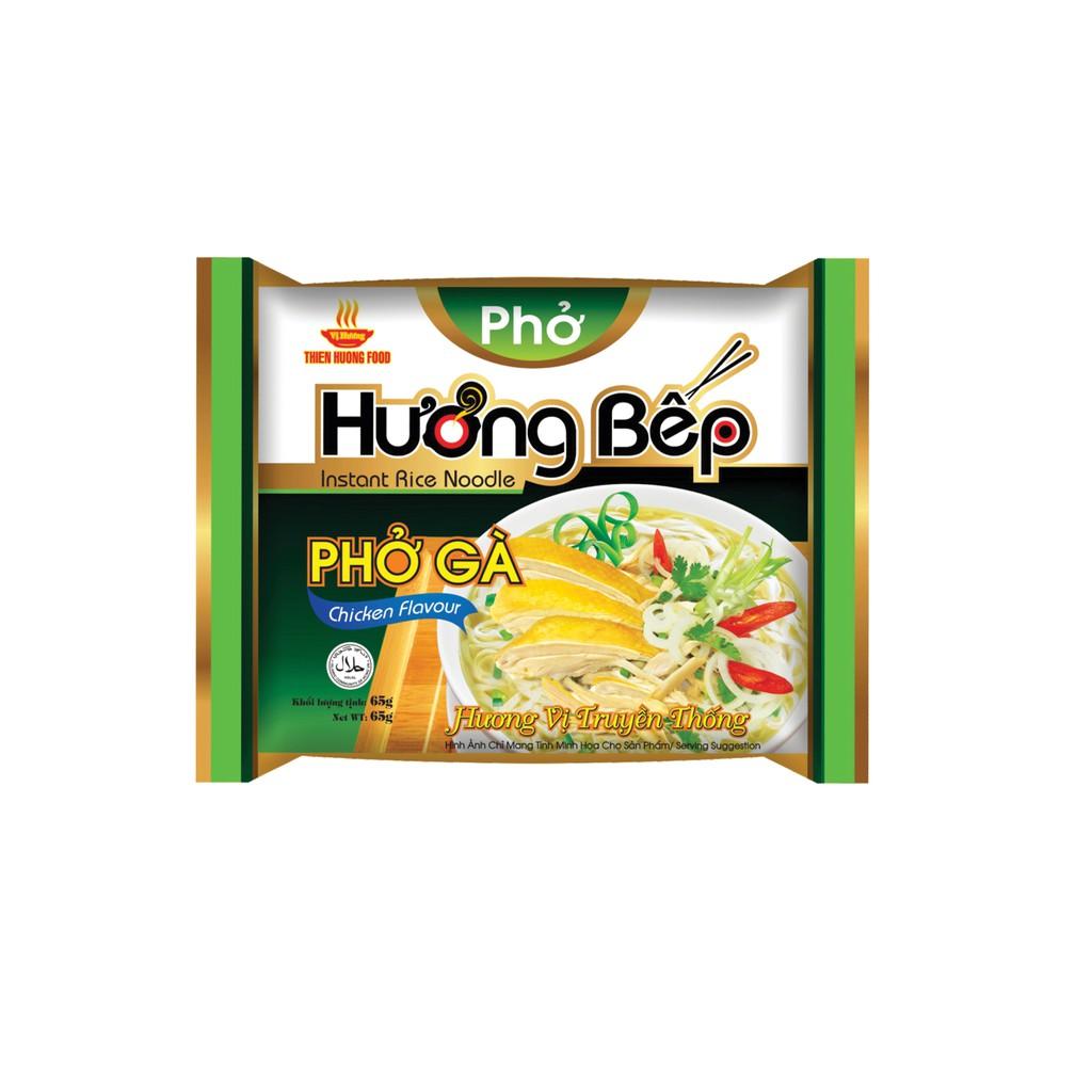 Phở gà Hương bếp 65gr/thùng 30 gói (tặng tô)