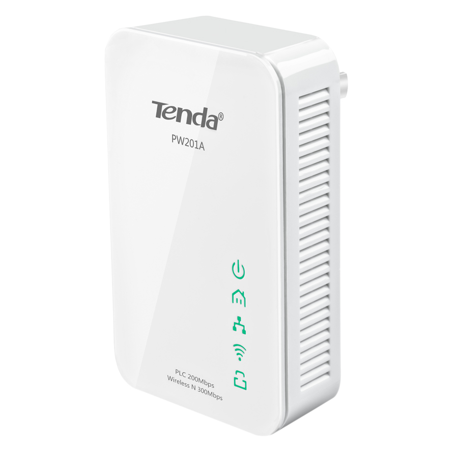 Bộ Chuyển Đổi PowerLine Wireless Tenda PW201A N300 Extender - Hàng Chính Hãng