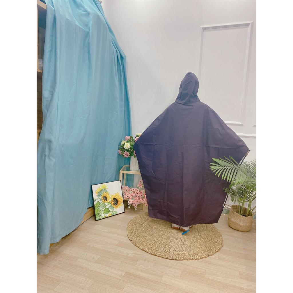 Áo mưa cánh dơi vải dù cao cấp siêu bền siêu nhẹ - chống thấm chống rách