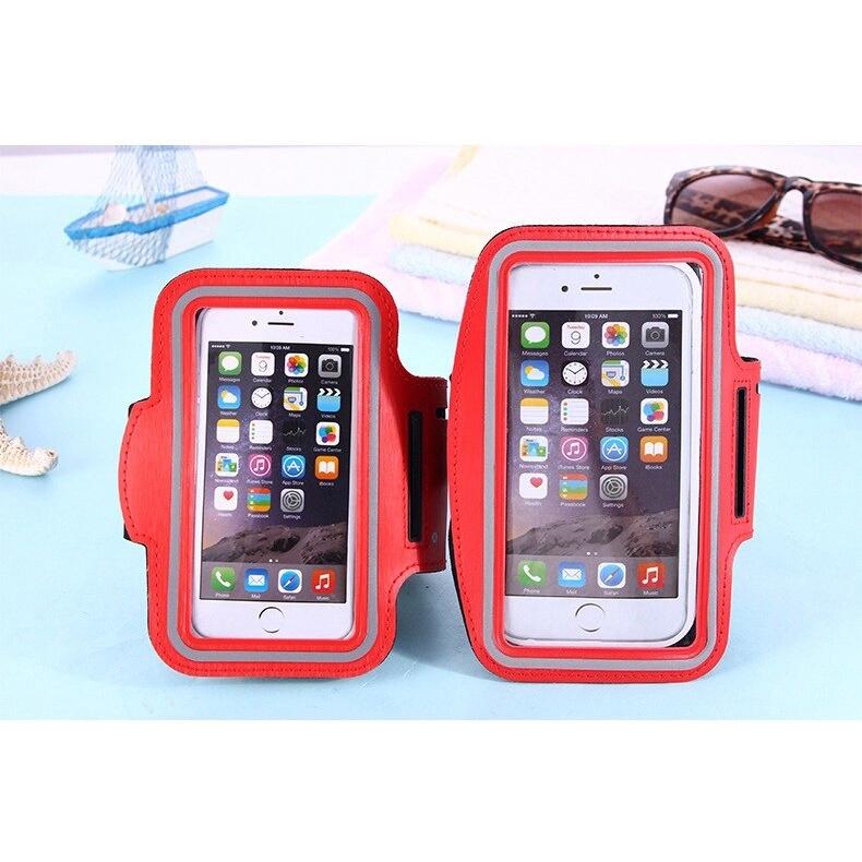 2019 New Running Bags Men Women Armbands Touch Screen Cell Phone Arms Band Phone Case Sports Accessories for 7 Plus Smartphone