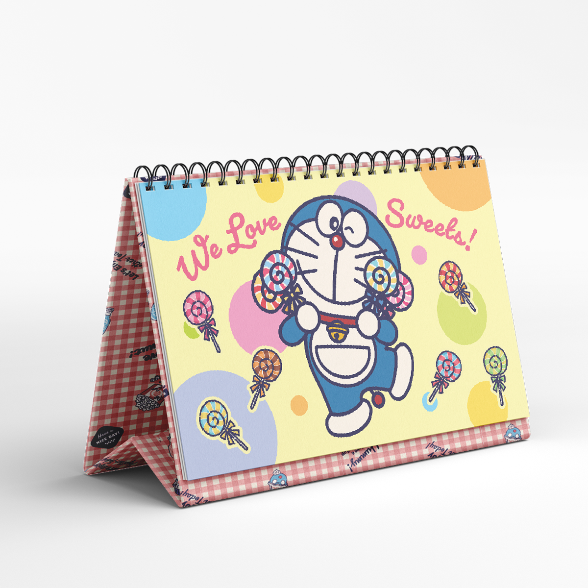 (Tặng Kèm Bảng Sticker) LỊCH ĐỂ BÀN DORAEMON 2025 – NXB Kim Đồng