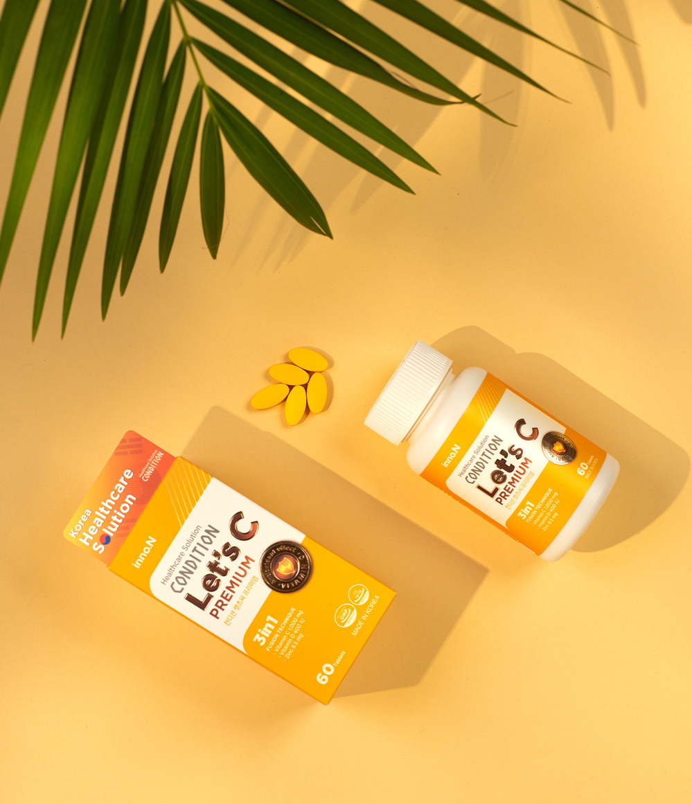 Thực phẩm bảo vệ sức khỏe CONDITION LETS C PREMIUM Bổ sung Vitamin C, Kẽm và Vitamin D Hộp 60 viên