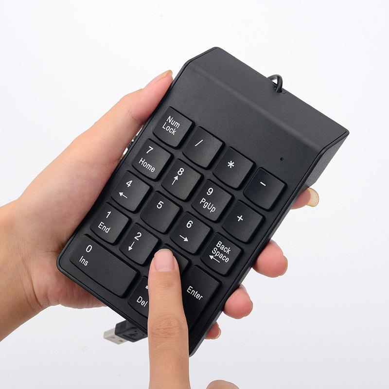 Vận Chuyển nhanh Bàn Phím PIN Mỏng Bàn Phím Số Có Dây Bàn Phím Số Có Dây PIN Bàn Phím Số Bàn Phím Mini