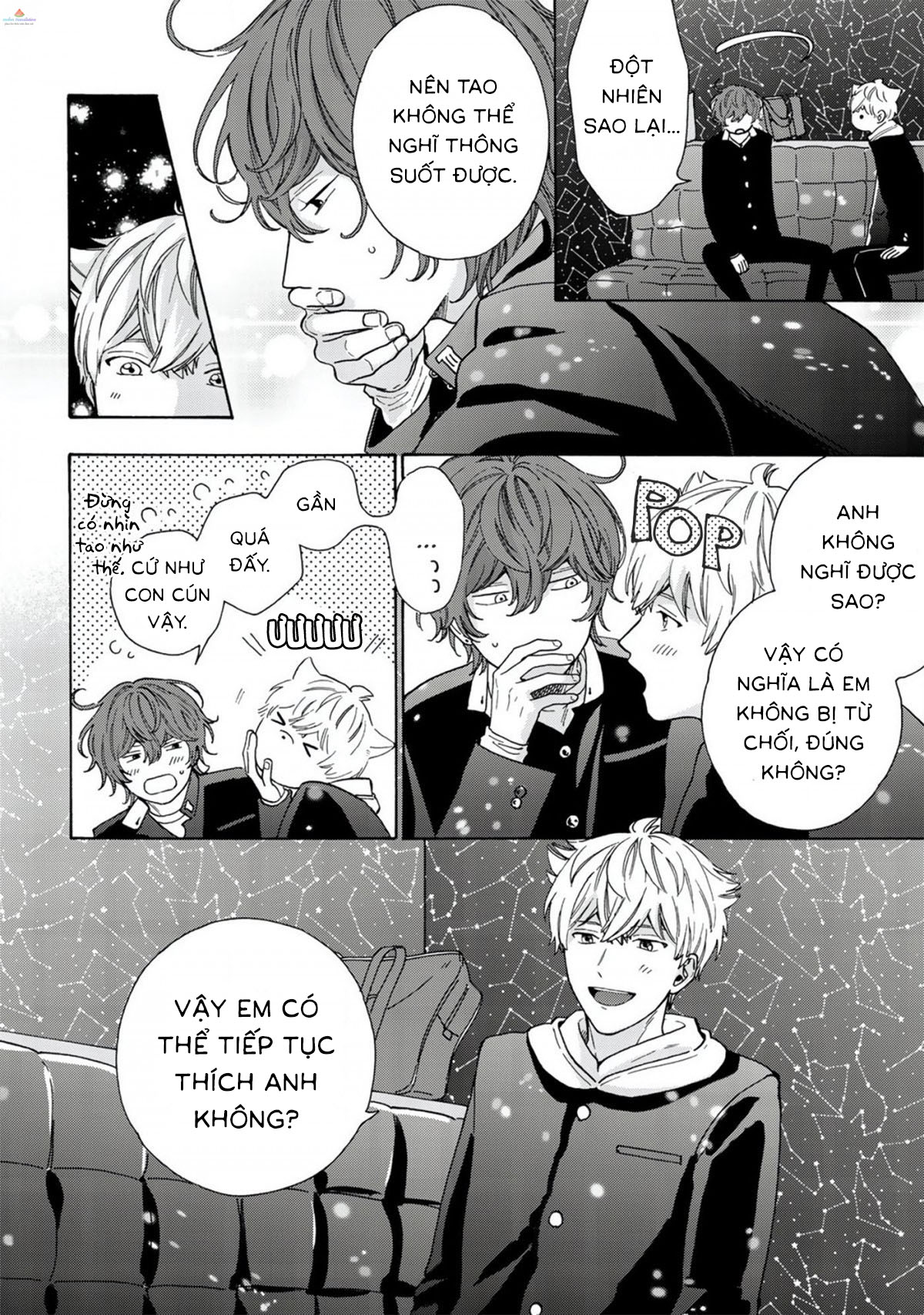 ngôi sao hạng nhất được vẽ bằng nụ hôn chapter 4 5