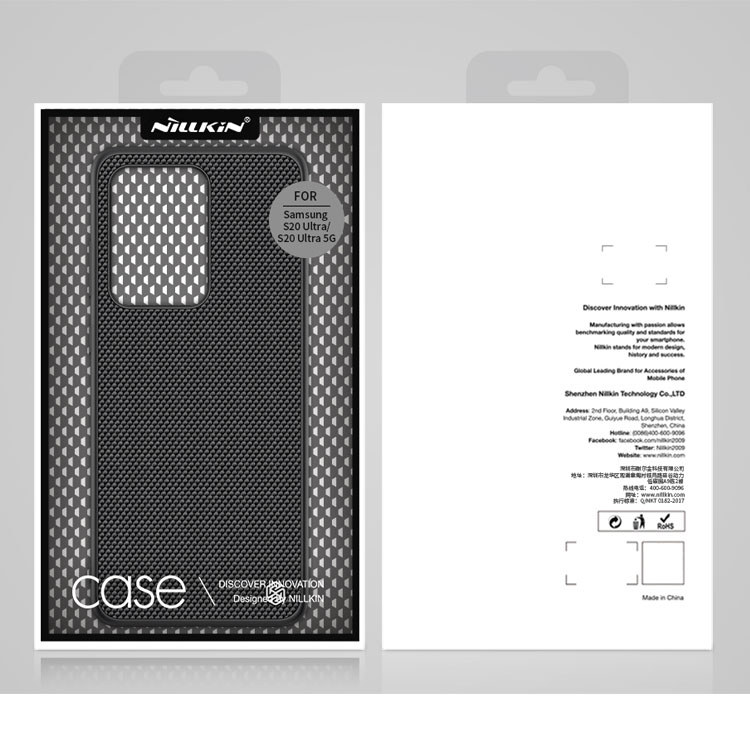 Ốp lưng Galaxy S20 Ultra Nillkin Textured Case - hàng chính hãng