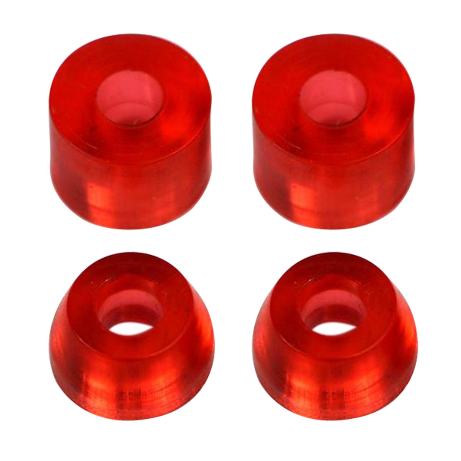 8PCS Vòng bi ván trượt cho ván trượt ván Long Boong Skates Spiners Skateboard Trucks Wheels Vòng bi Spacers Color: Red 95A Longboard