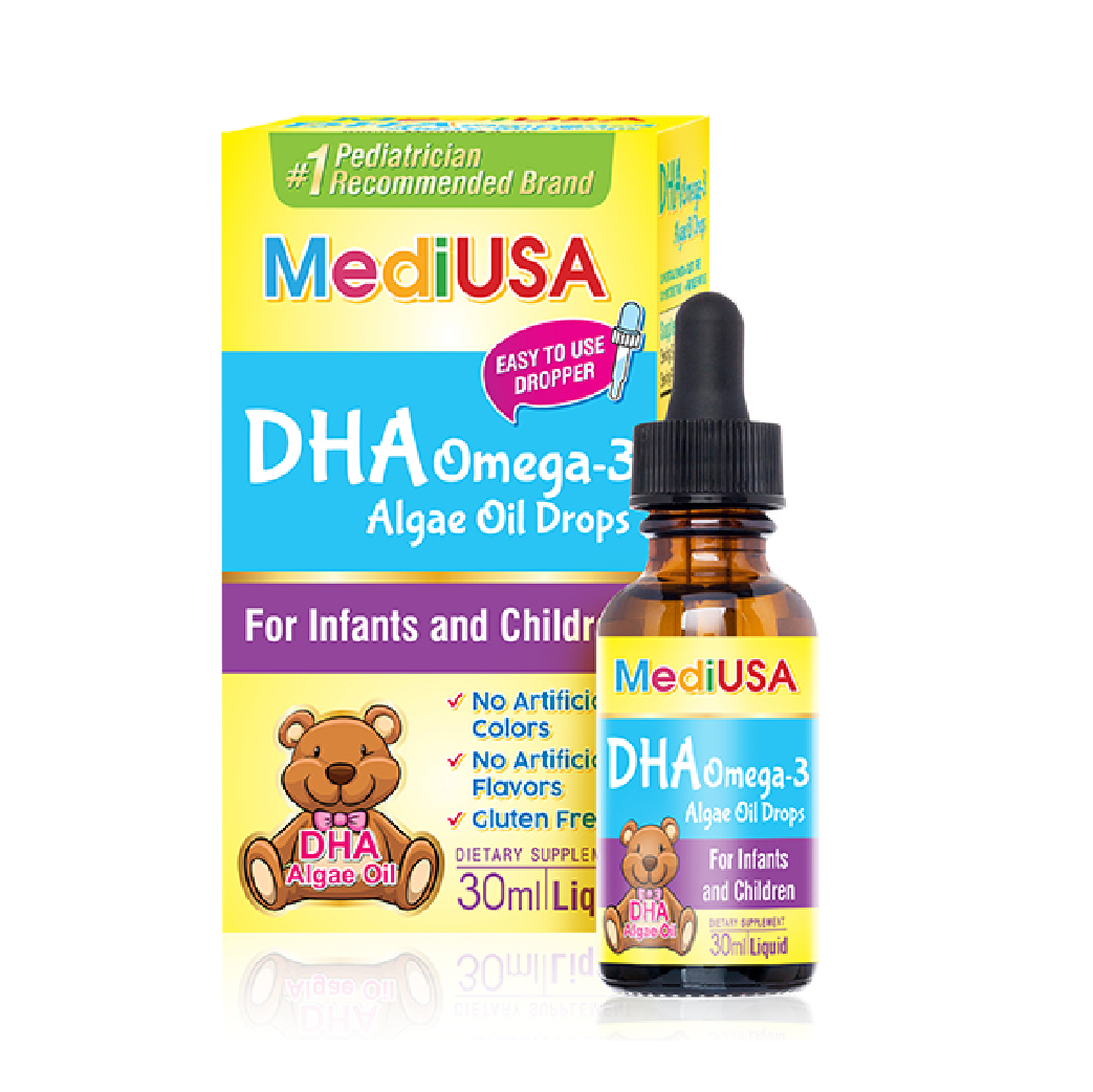 MediUSA DHA Omega 3 Algae Oil Drops - Thực Phẩm Chức Năng