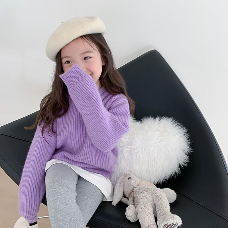 TA134 Áo len dài tay Y044 AmbbKids cho bé từ 4-10T